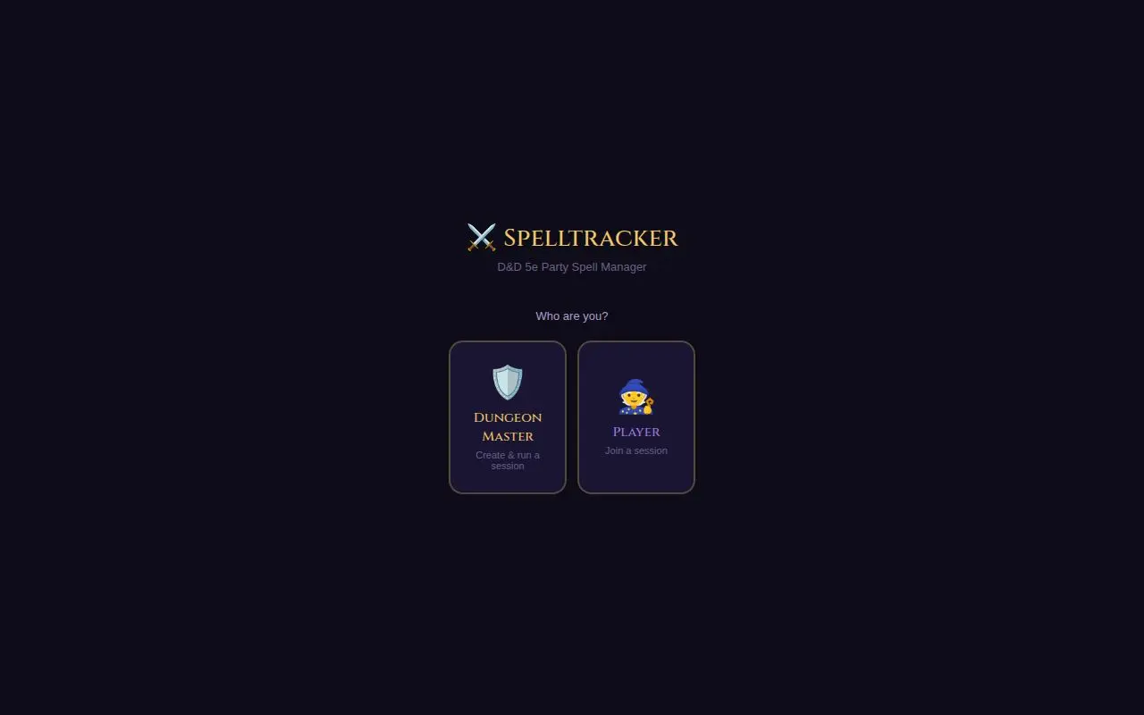 Skärmdump av Spelltracker