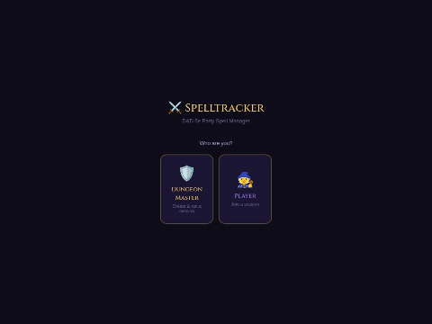Skärmdump av Spelltracker