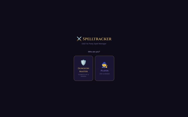 Skärmdump av Spelltracker