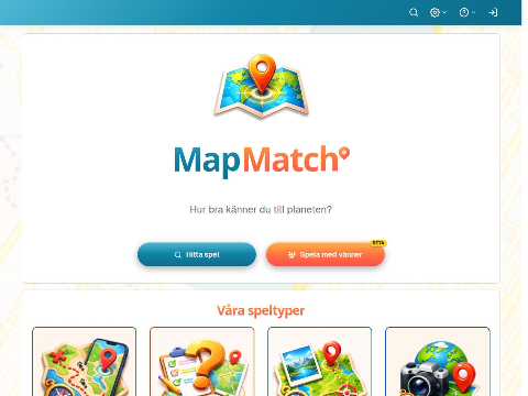 Skärmdump av MapMatch