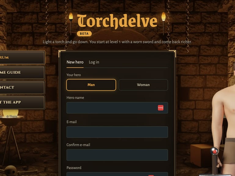 Skärmdump av Torchdelve